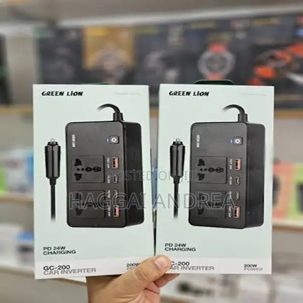 Green Lion GC-200 Car Inverter 200W Power
