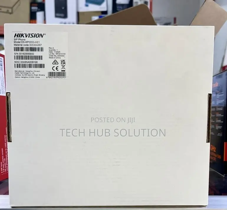 Hikvision IP Phone With Color Display