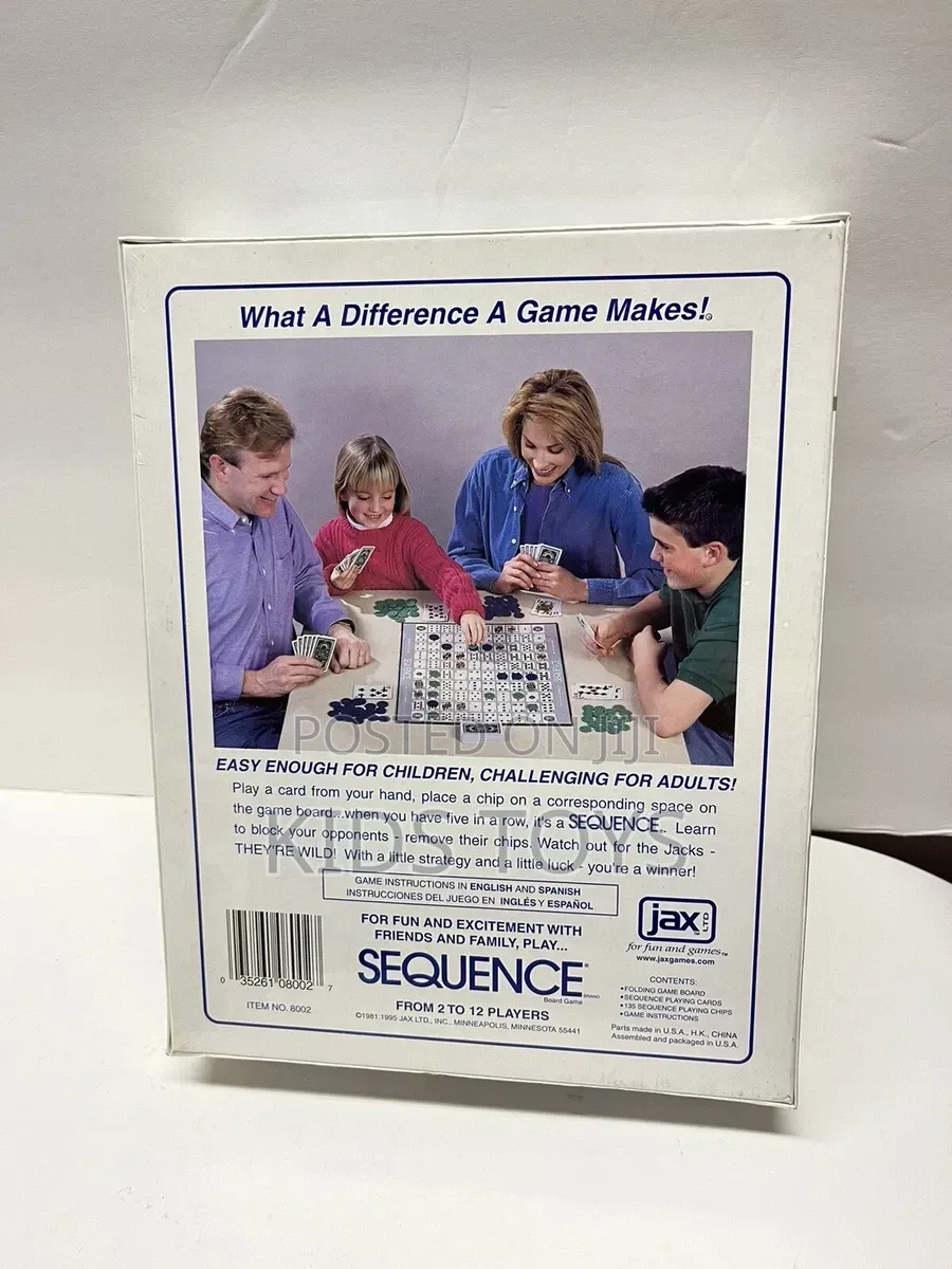 Sequence Game Available