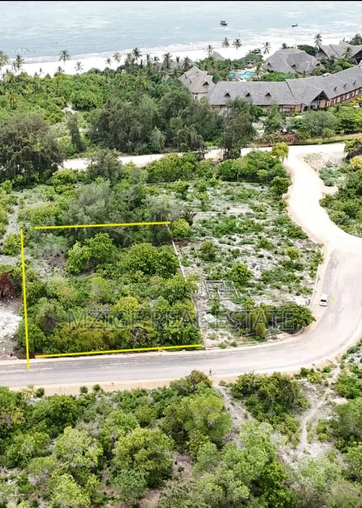 3rd Beach Plot for Sale | Matemwe, Zanzibar