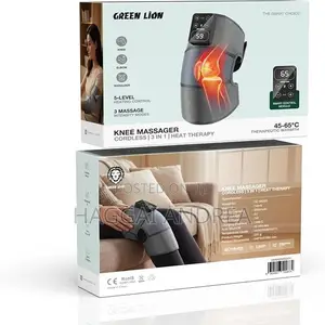 Green Lion Cordless Knee Massager 3-in-1 Heat Therapy