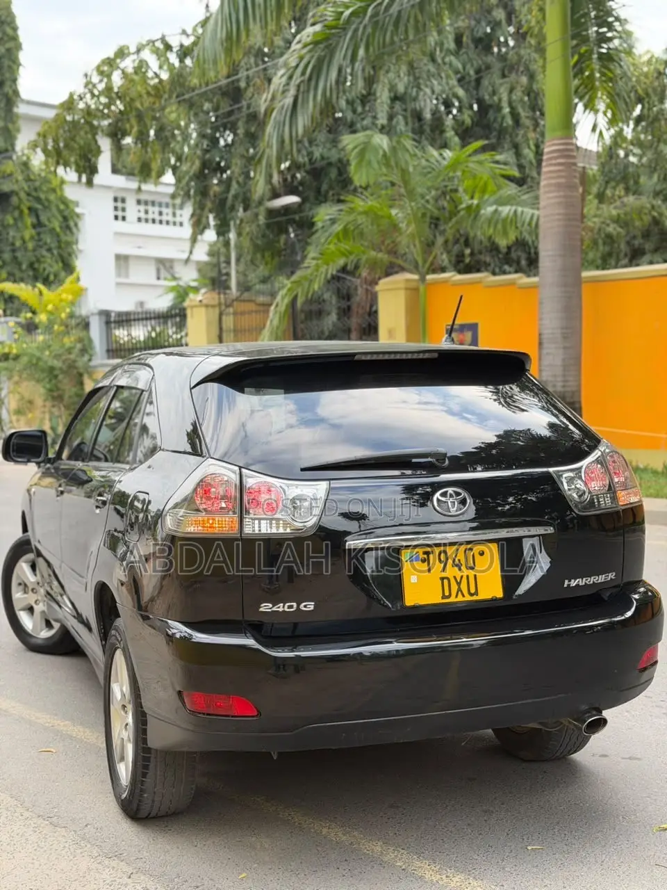 Toyota Harrier 2.4 2007 Black