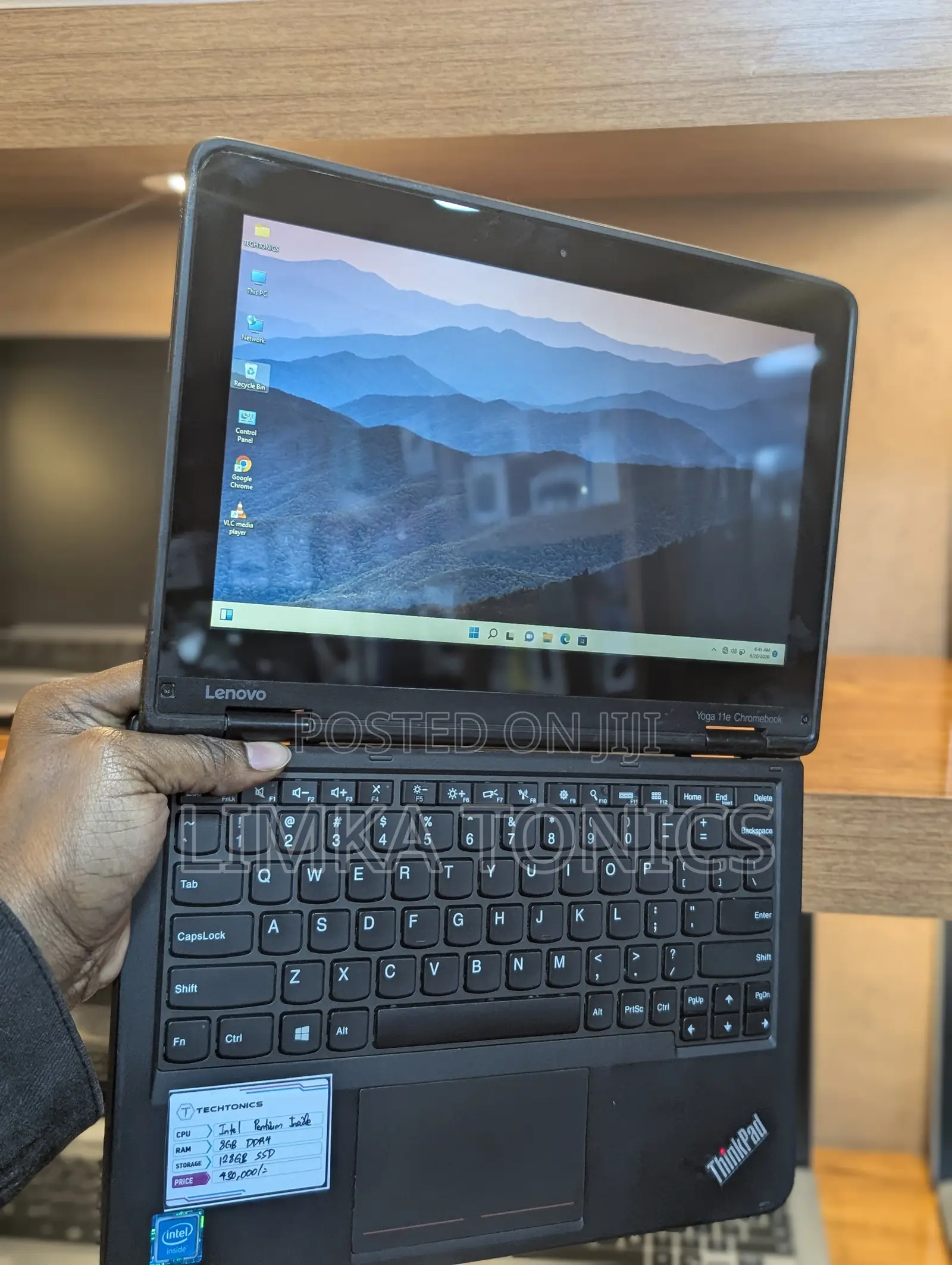 New Laptop Lenovo Yoga 11e 8GB Intel Celeron SSD 128GB
