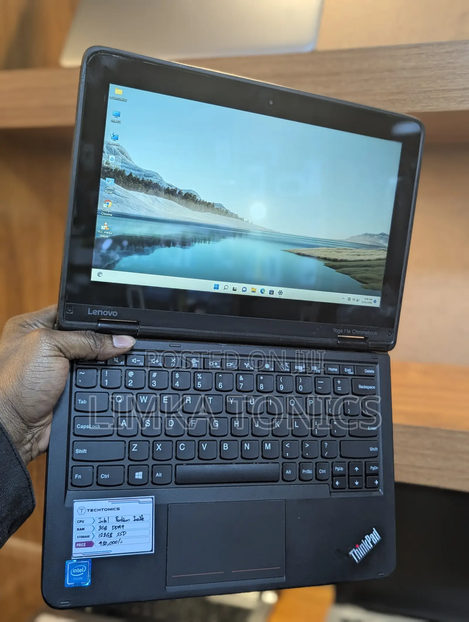 New Laptop Lenovo Yoga 11e 8GB Intel Pentium SSD 128GB