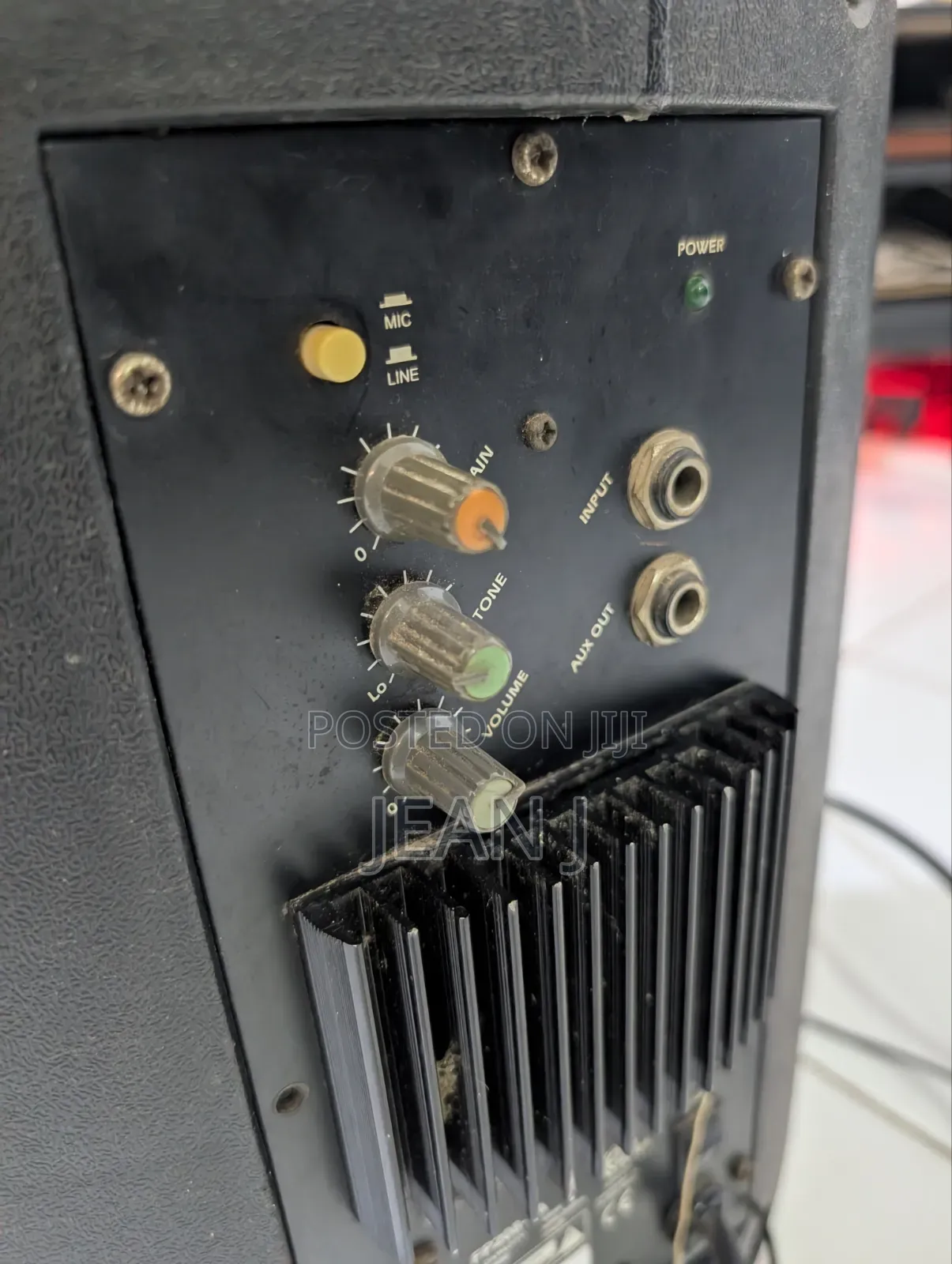 Jj Labs P-a Speaker With Built in Amplifier