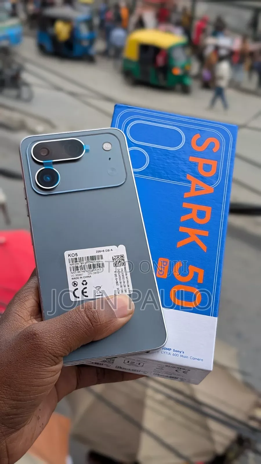 New Tecno Camon 50 Pro 256 GB Gray