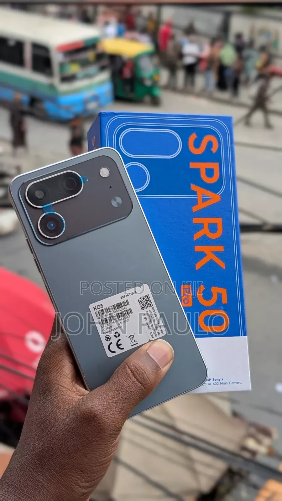 New Tecno Camon 50 Pro 256 GB Gray