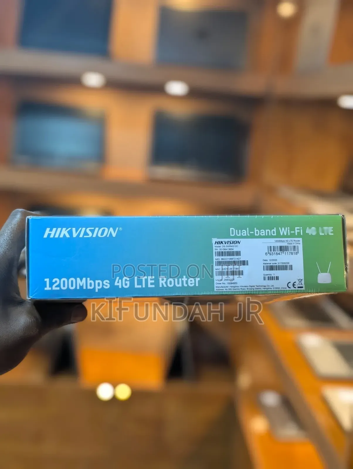 Hikvision 4g Lte Wi-Fi Router