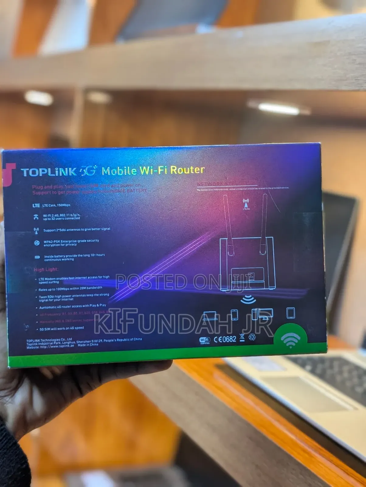 Toplink 4g/5g Mobile Wi-Fi Router