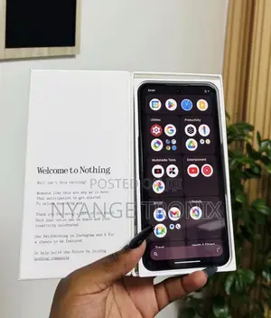 New Nothing Phone 3a 256 GB Black