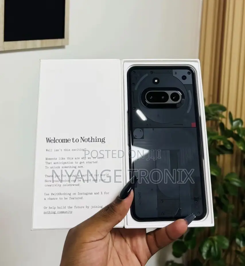 New Nothing Phone 3a 256 GB Black