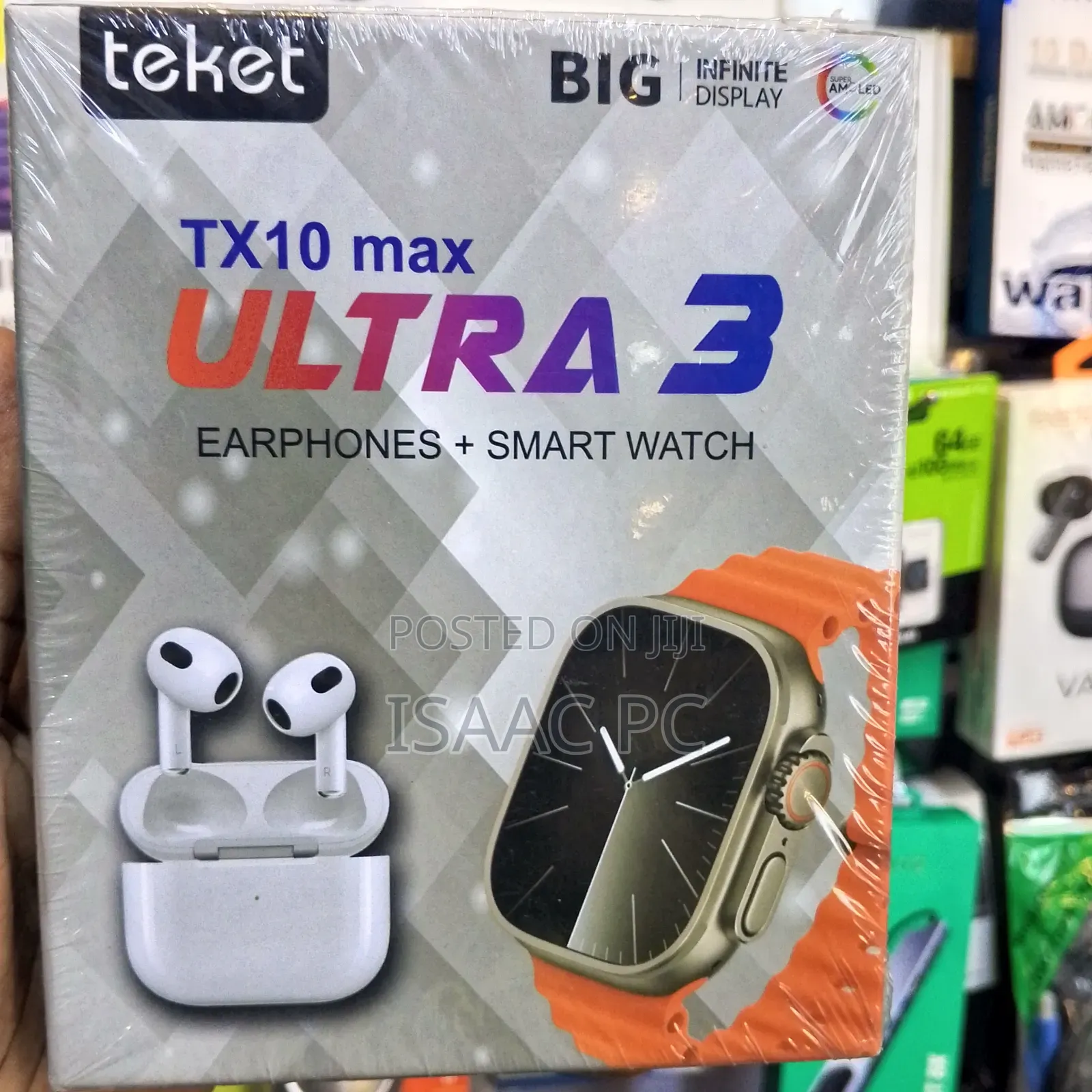 Teket Smart Watch+earphones
