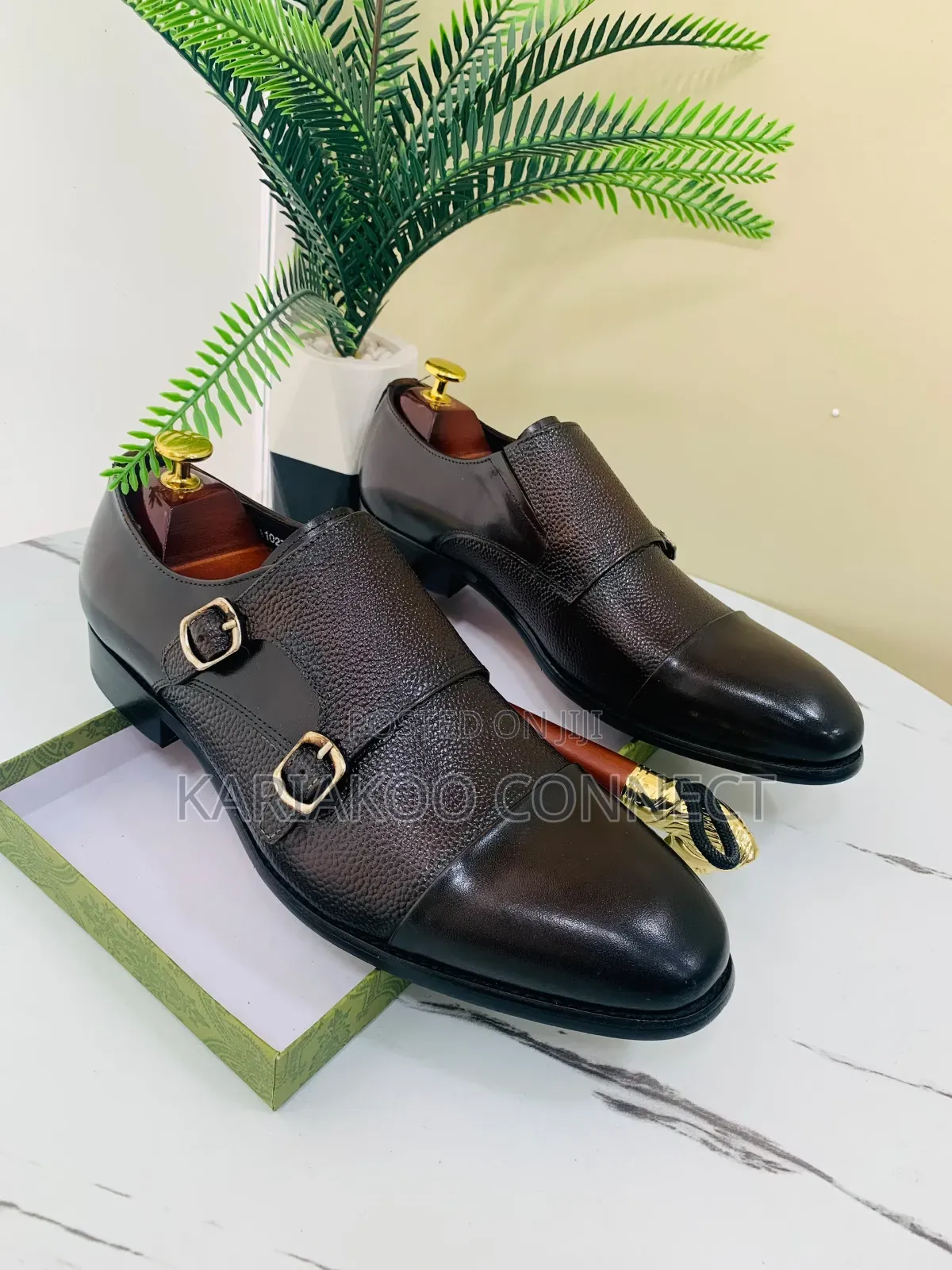 Quality Leather Coffee Shoes