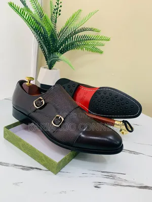 Quality Leather Coffee Shoes