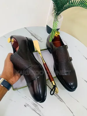 Quality Leather Coffee Shoes