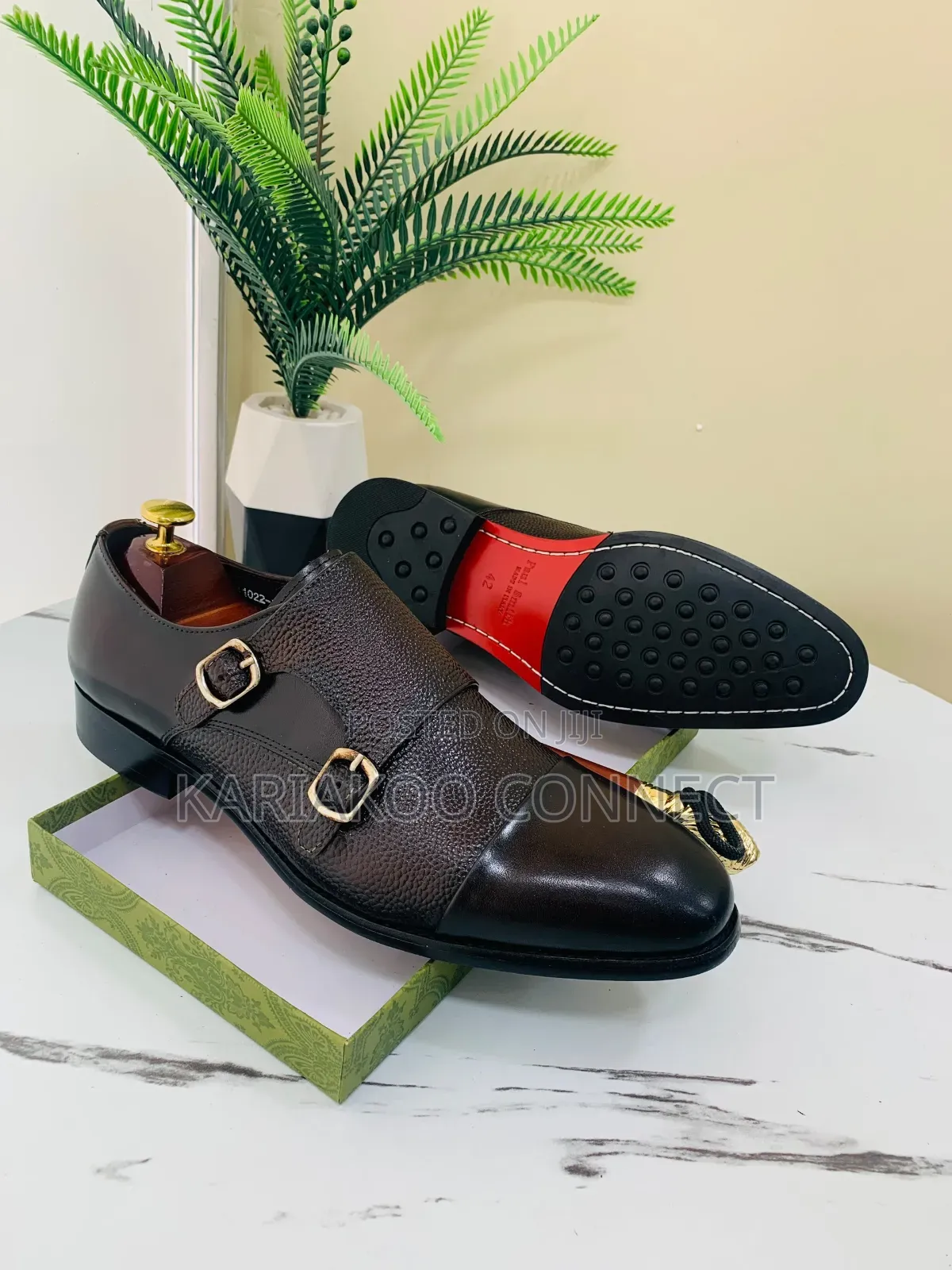 Quality Leather Coffee Shoes