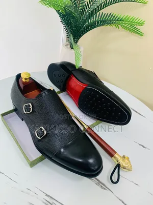 Qua Leather Brack Shoes