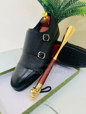 Qua Leather Brack Shoes