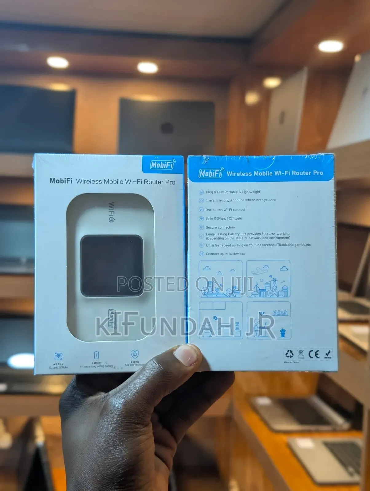 Mobifi Wireless Mobile Wifi Router Pro