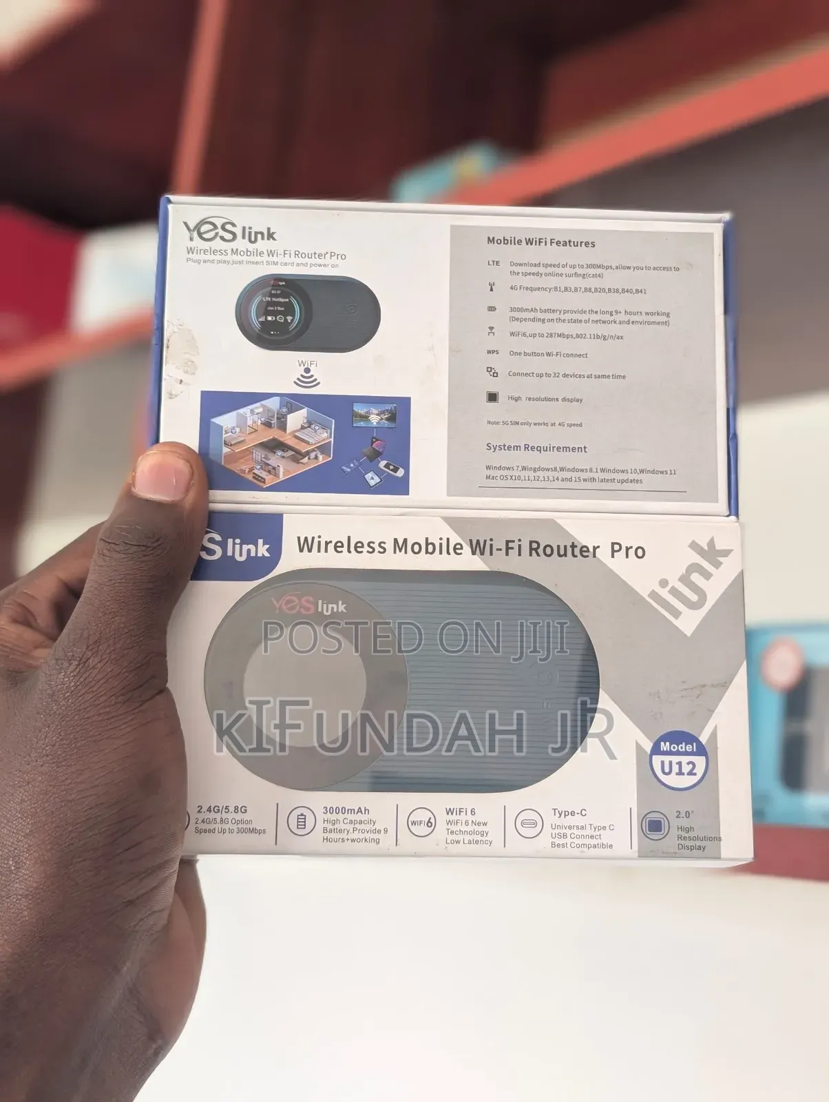Yeslink Wireless Mobile Wi-Fi Router Pro