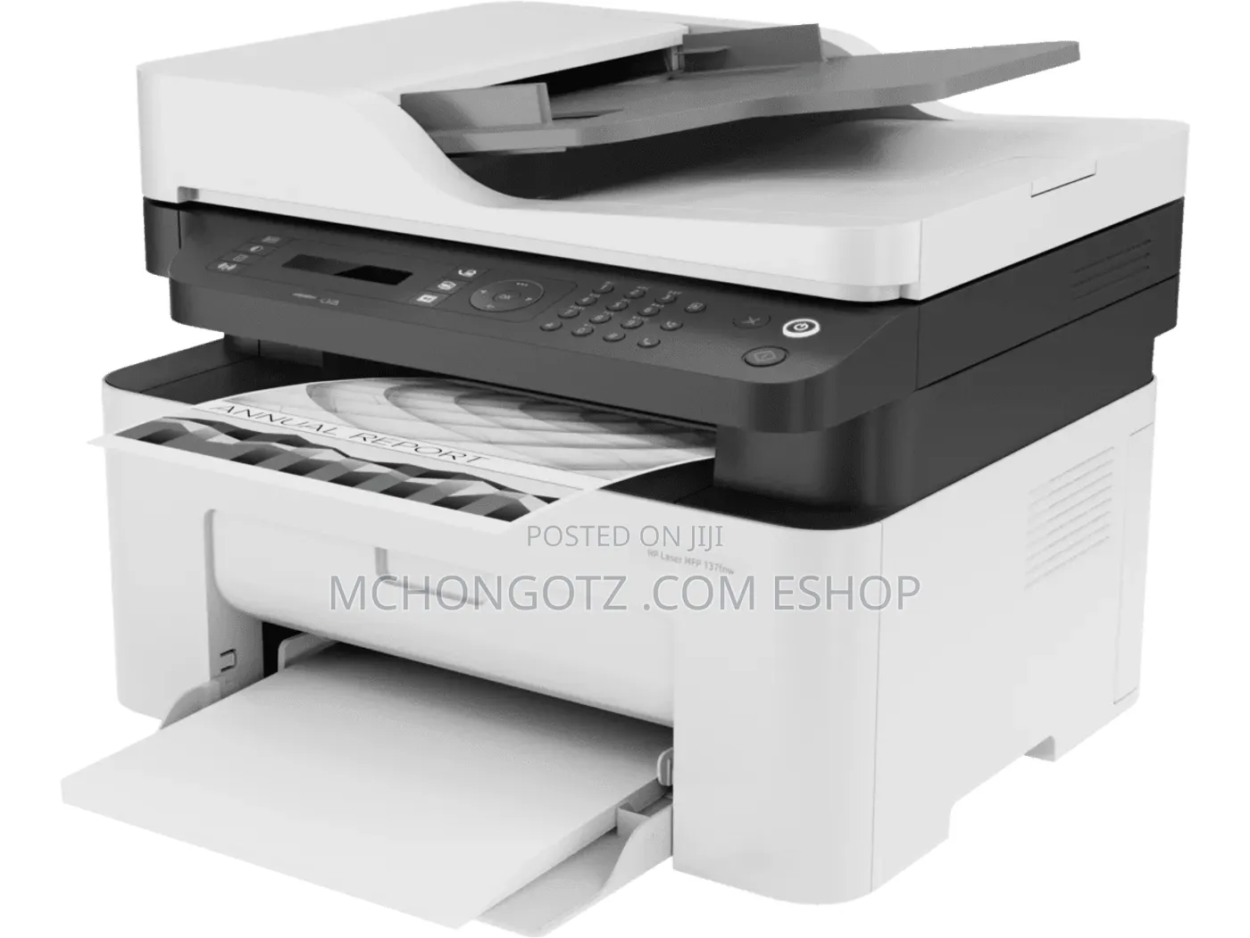 HP LaserJet 137fnw All-in-One Wireless Printer – Print, Scan, Copy,