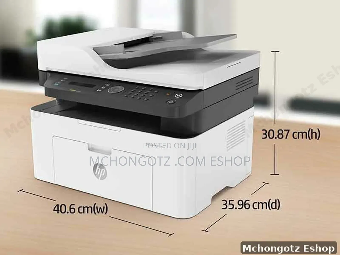 HP LaserJet 137fnw All-in-One Wireless Printer – Print, Scan, Copy,
