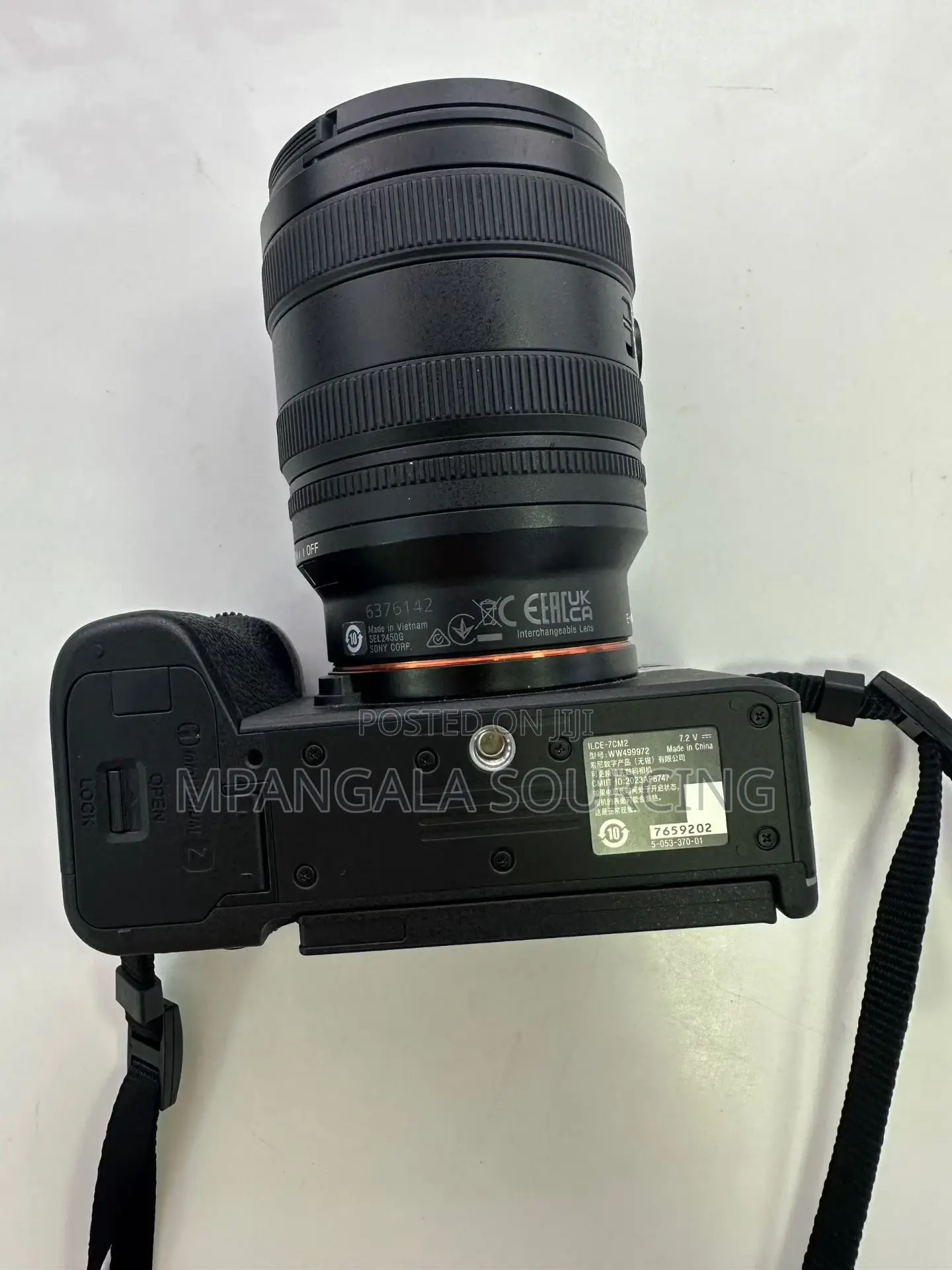 Sony 7CM2 With the FE 2.8/24-50 G Lens.