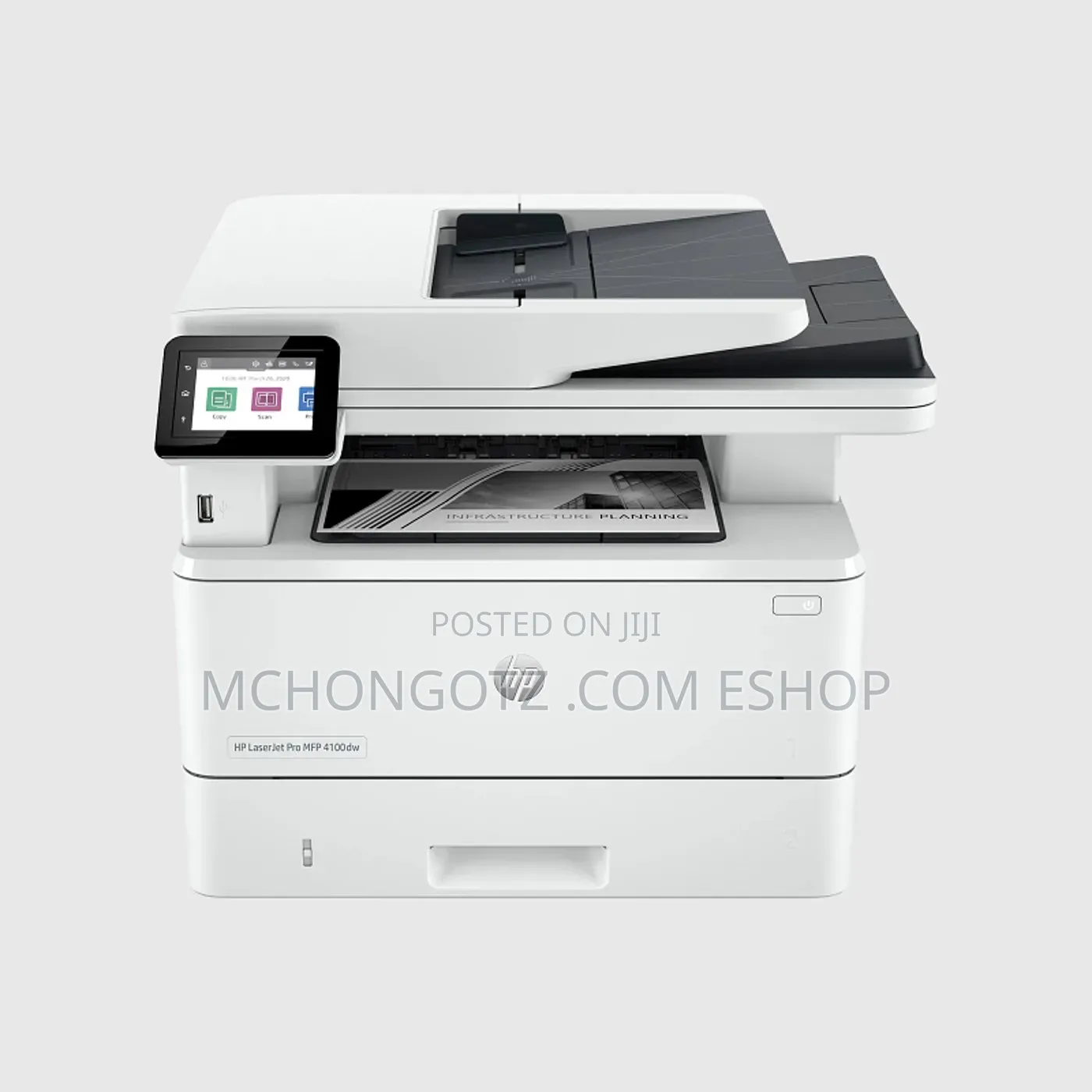 HP LaserJet Pro 4103fdn All-in-One Duplex Printer – Print, Scan, Copy