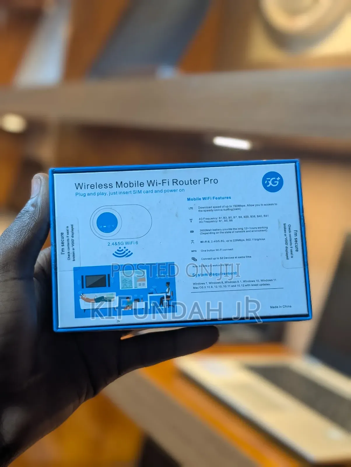 Wireless Mobile Wifi Router Pro