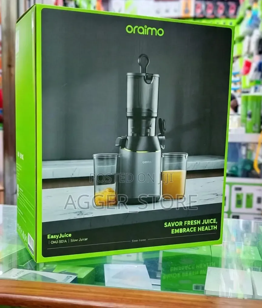 Oraimo EasyJuice OMJ-501A Cold-Press Slow Masticating Juicer