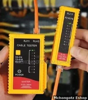 Master NSS-68AF POE Cable Tester RJ11 RJ45 Network Tester HLTD-1