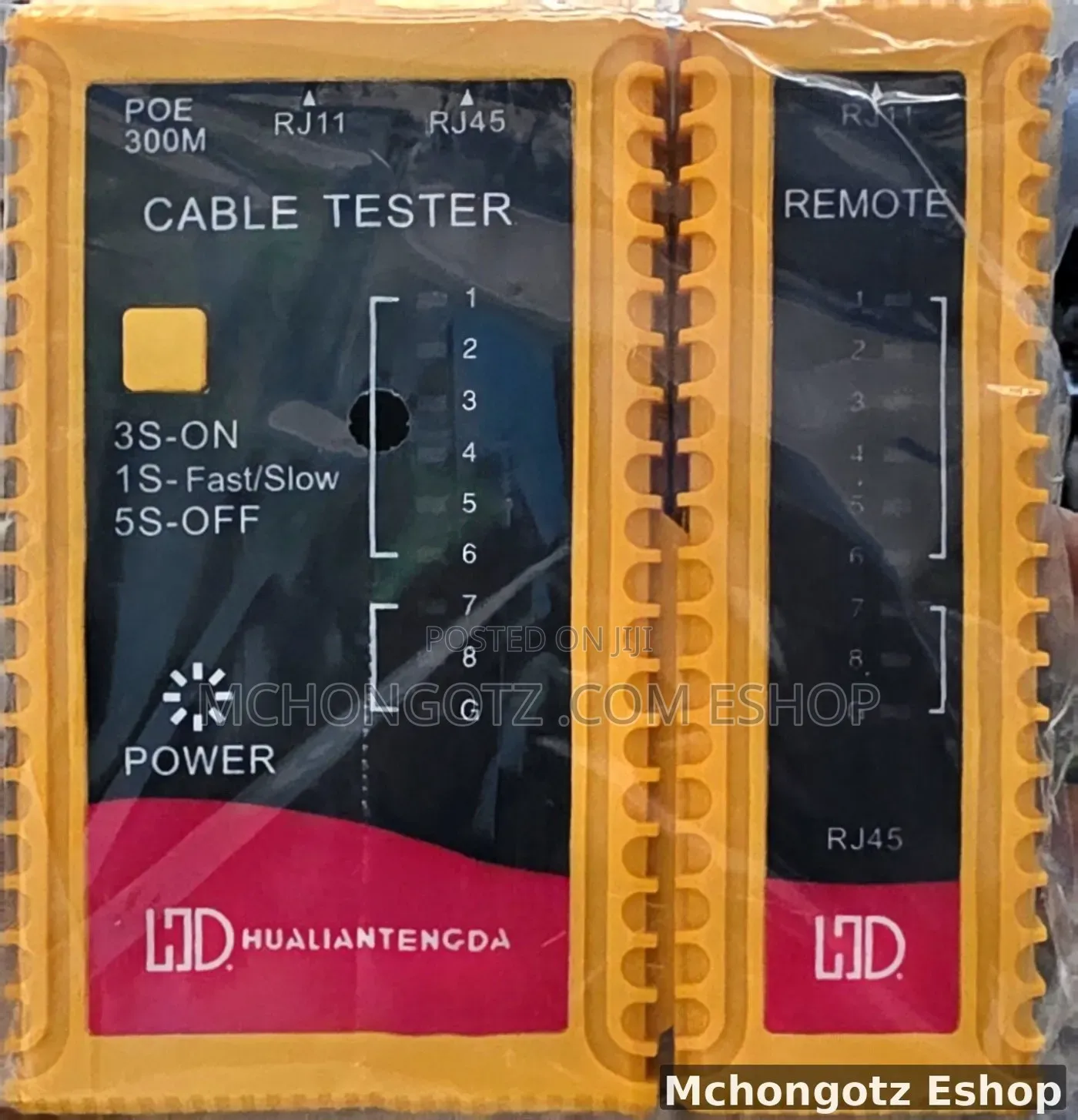 Master NSS-68AF POE Cable Tester RJ11 RJ45 Network Tester HLTD-1