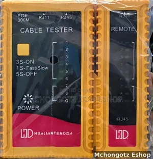 Master NSS-68AF POE Cable Tester RJ11 RJ45 Network Tester HLTD-1
