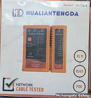 Master NSS-68AF POE Cable Tester RJ11 RJ45 Network Tester HLTD-1