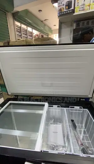 Hisense Freezer Liter 250 Single Door With Glass Sliding Door
