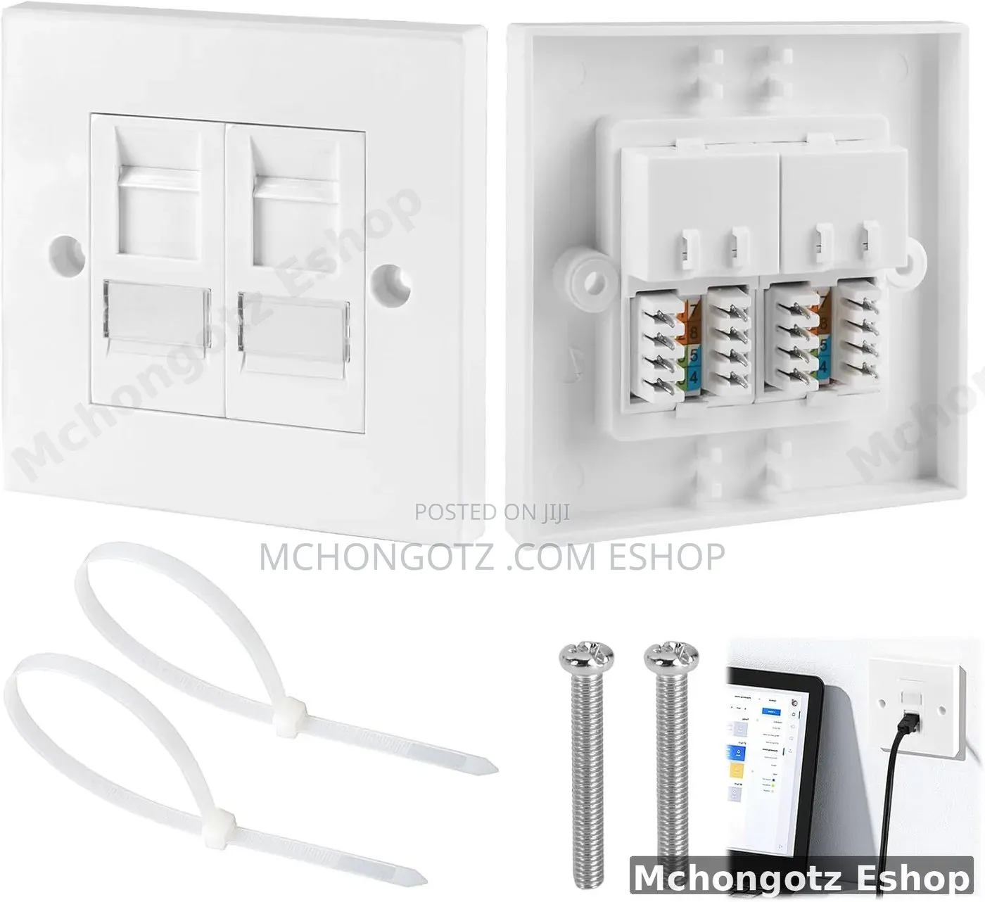 Networking ·Generic / Premium Cable 2 Port RJ45 Cat6 Etherne
