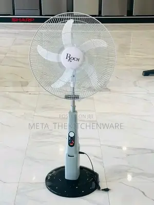 Roch Rechargeable Standing Fan 18-Inch (Model RSF-918RH-B)