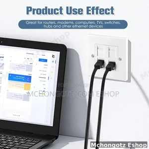 Networking ·Generic / Premium Cable 2 Port RJ45 Cat6 Etherne