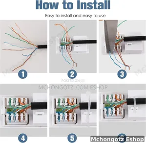 Networking ·Generic / Premium Cable 2 Port RJ45 Cat6 Etherne