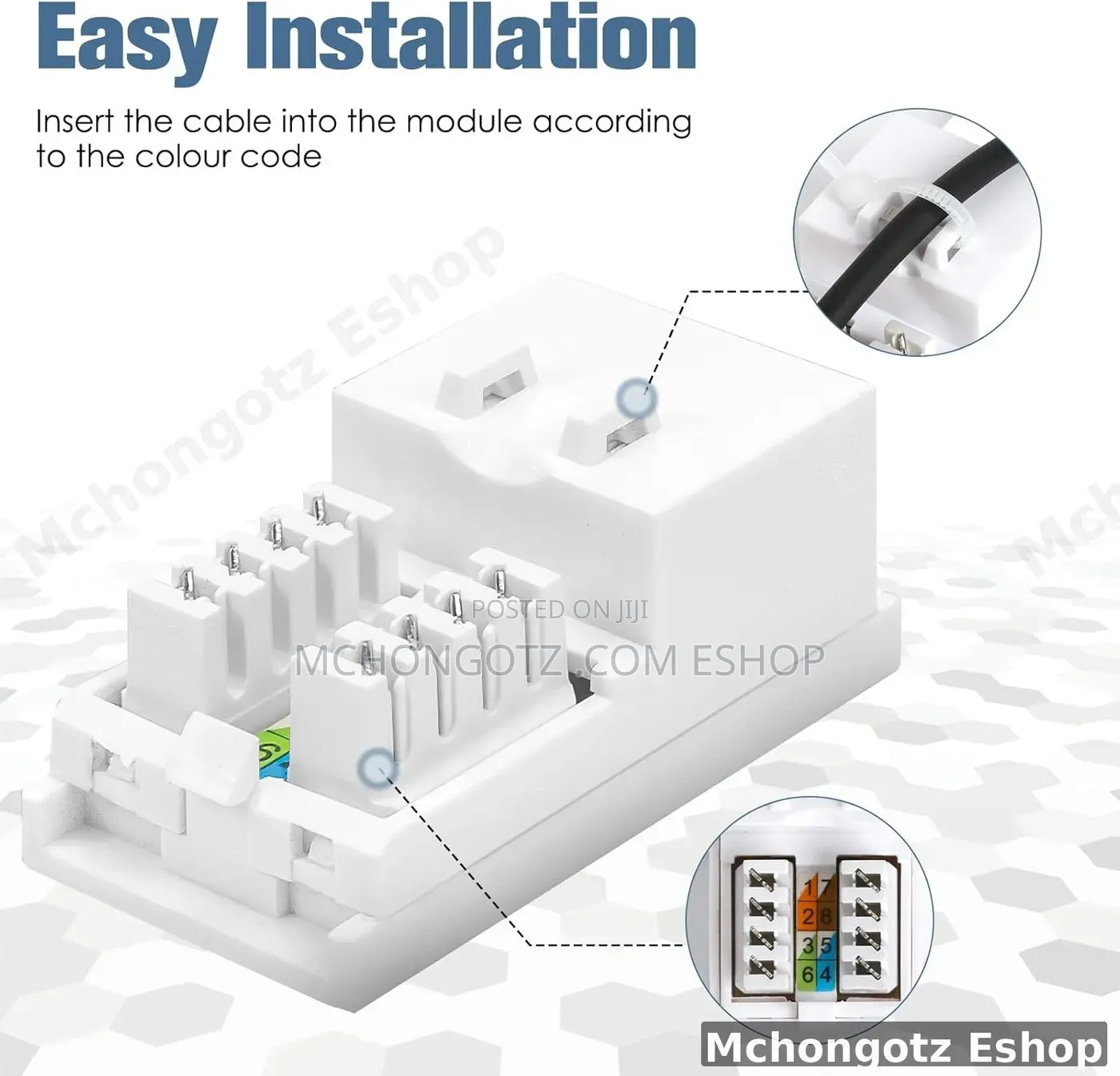 Networking ·Generic / Premium Cable 2 Port RJ45 Cat6 Etherne