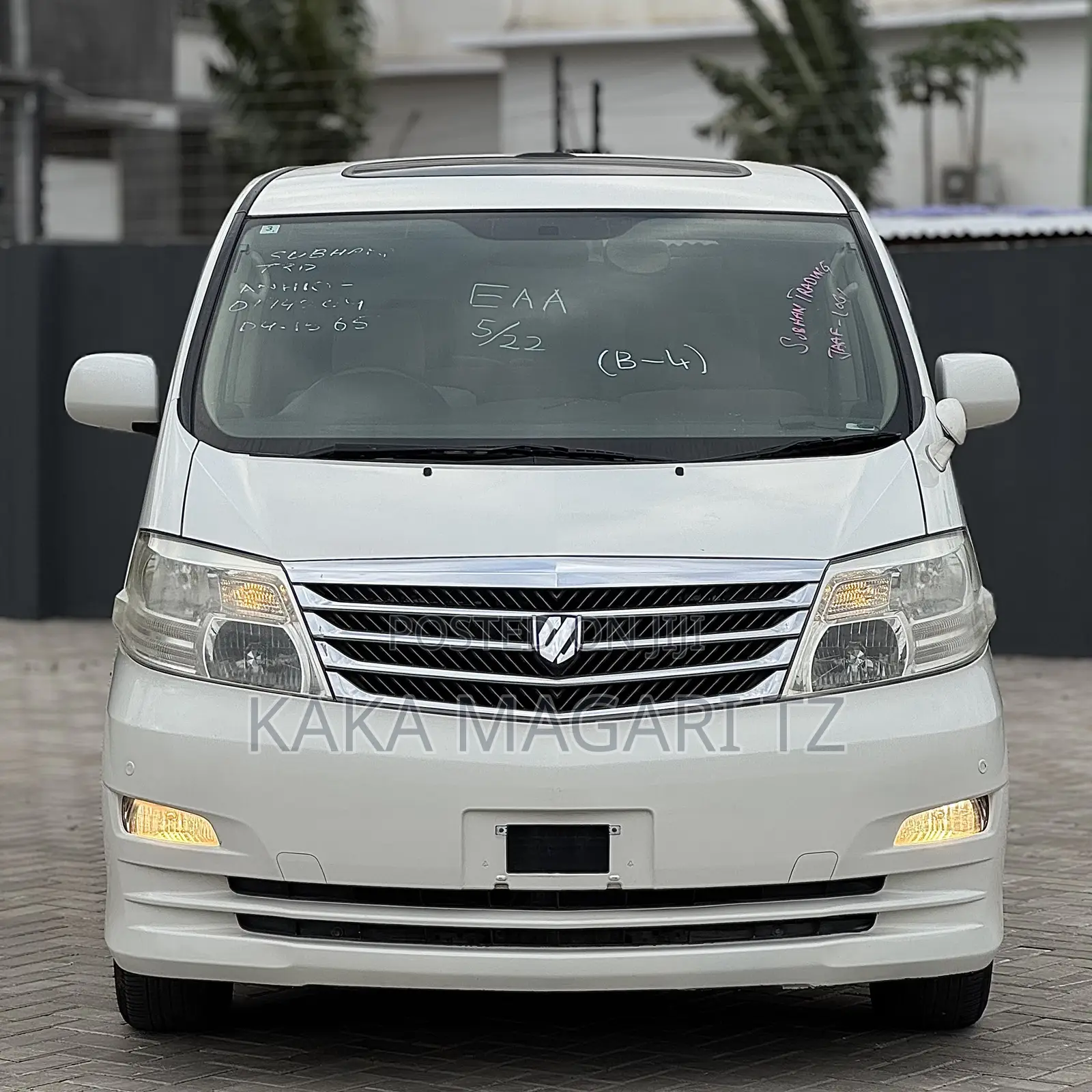 Toyota Alphard 2007 White