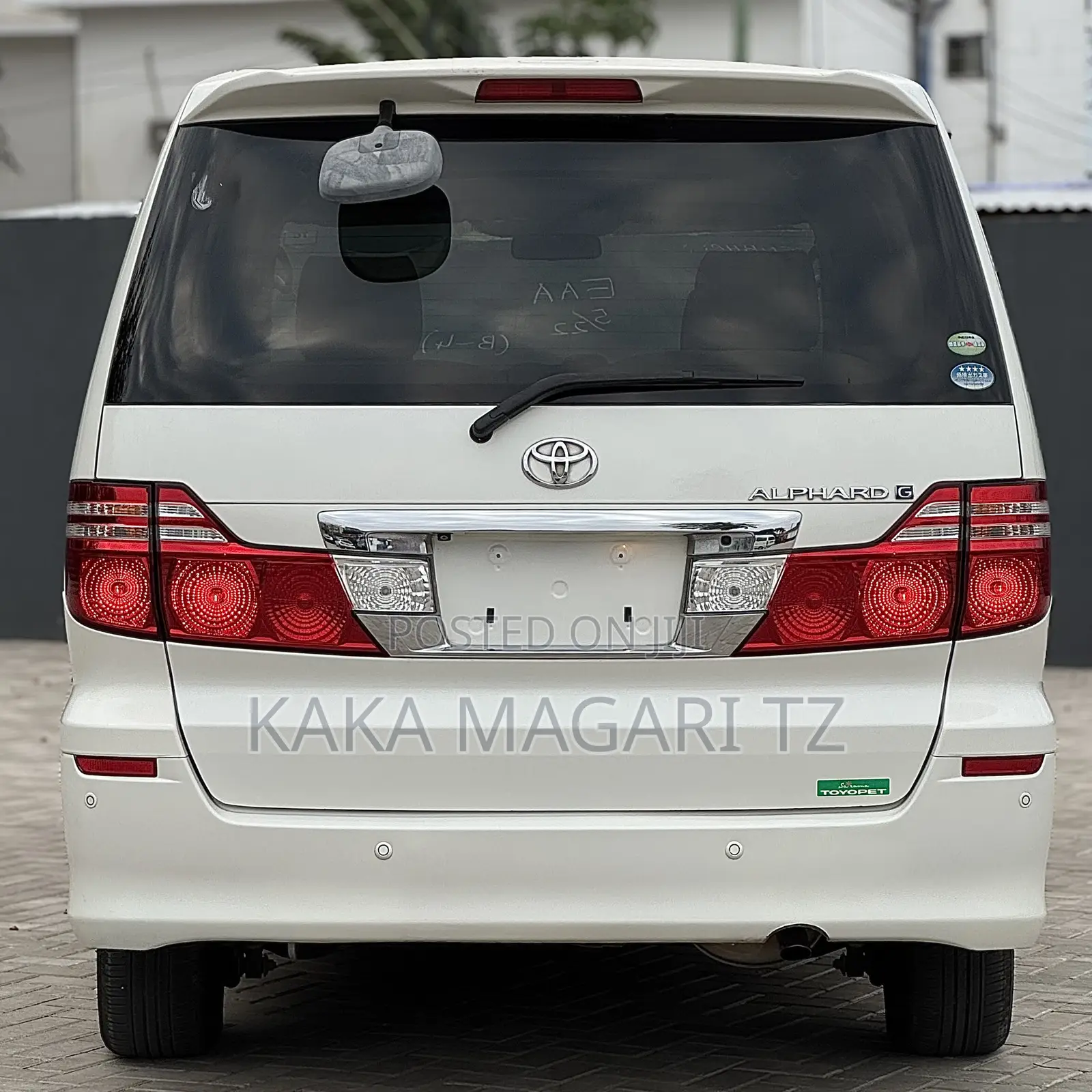 Toyota Alphard 2007 White