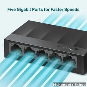 TP-Link 5-Port Gigabit Desktop Switch (LS1005, 10 – 100Mbps)