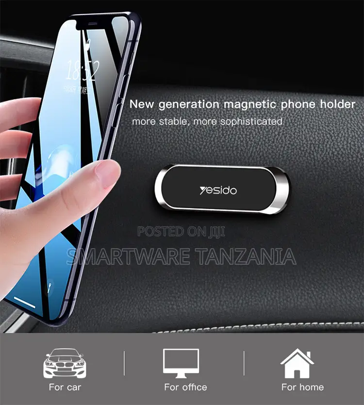 Yesido Magnetic Dashboard Holder Zinc Alloy Material Easy Installation