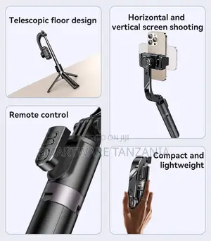 Yesido Gimbal Stabilizer for Smartphones, 3-Axis, iOS Android