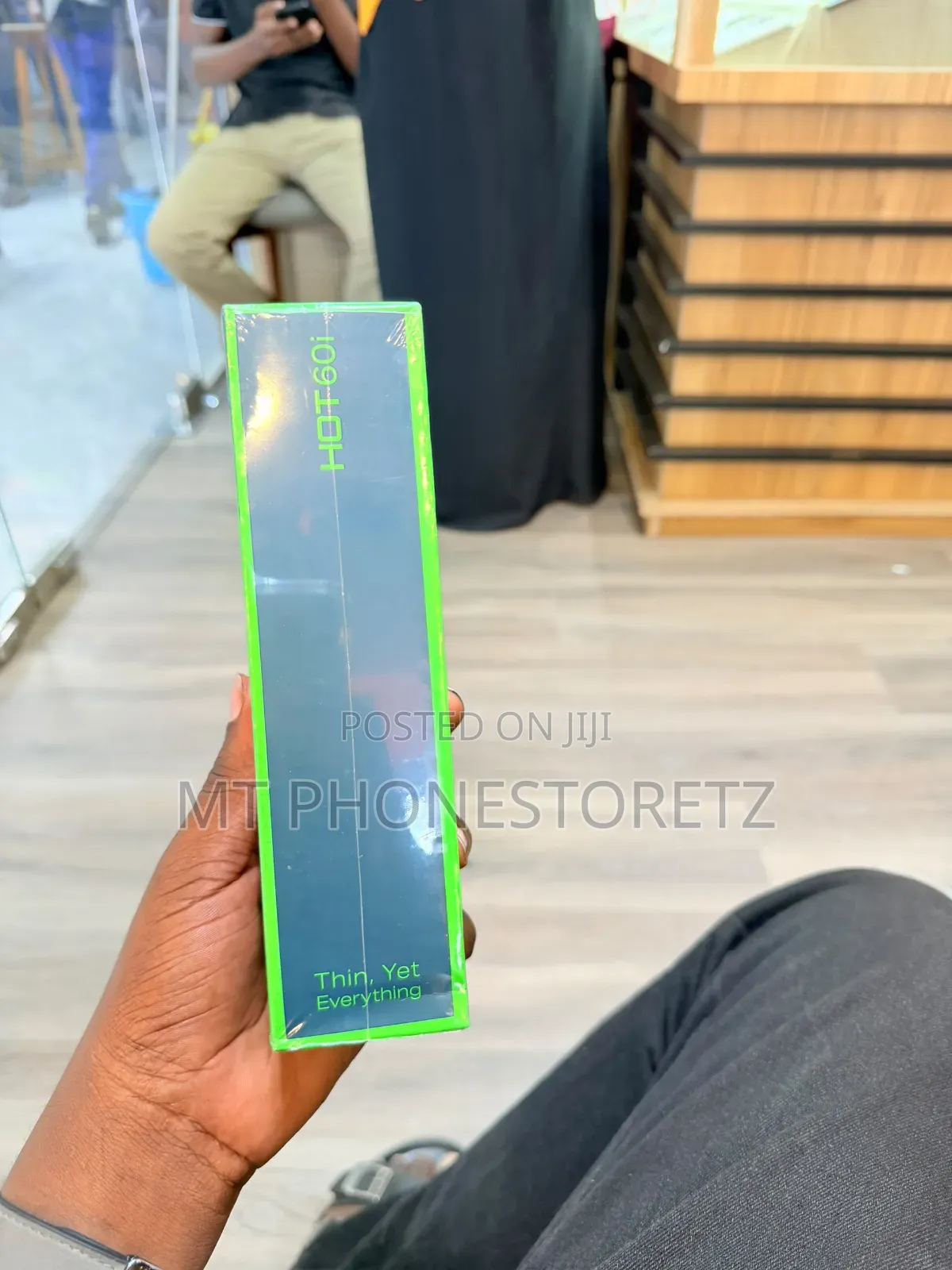 New Infinix Hot 60i 128 GB Black