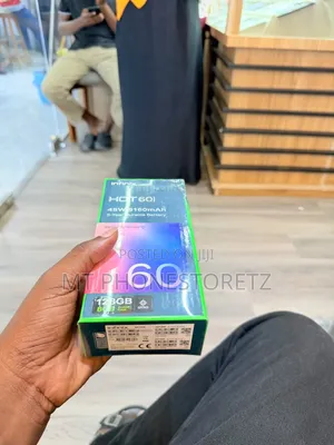 New Infinix Hot 60i 128 GB Black