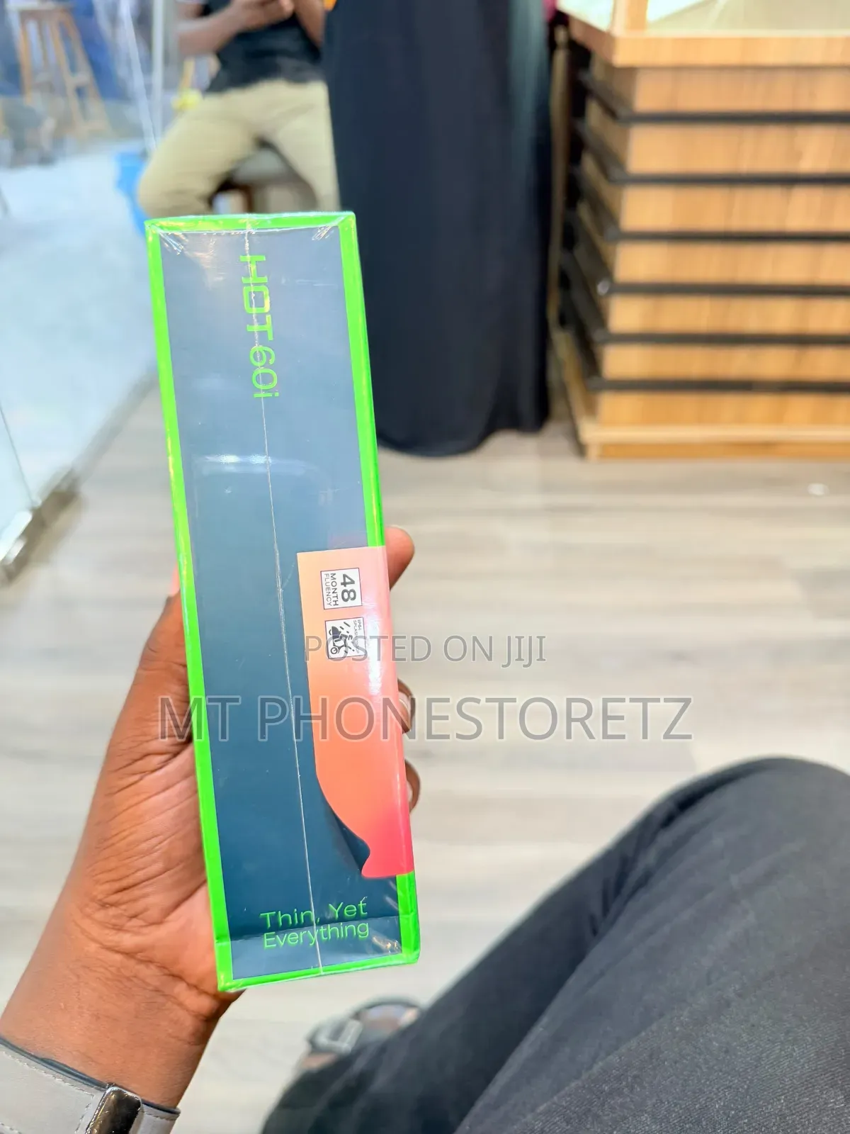 New Infinix Hot 60i 128 GB Black