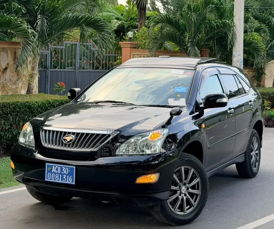 Toyota Harrier 2007 Black