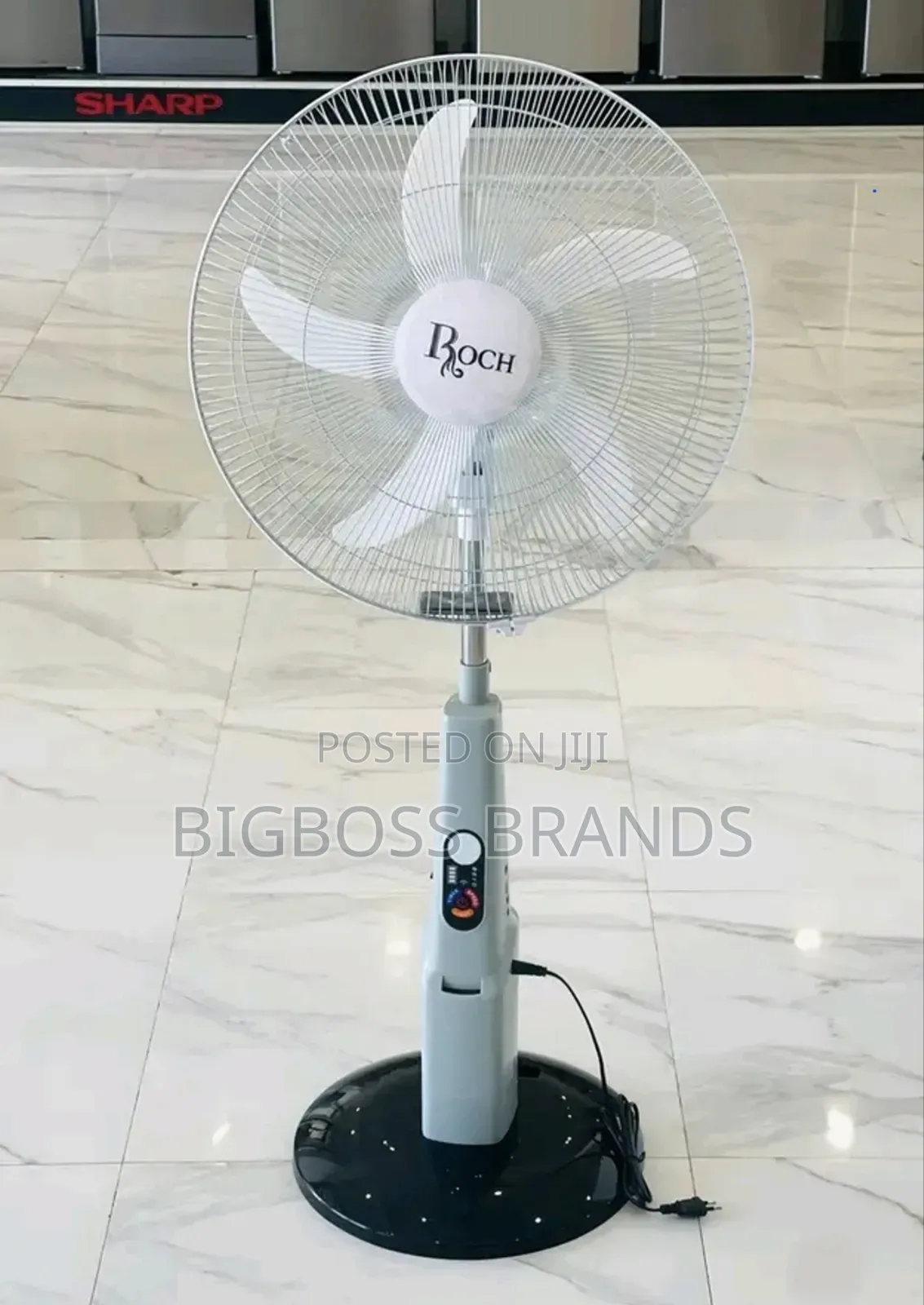 Roch 16 Size Rechargeable Fan